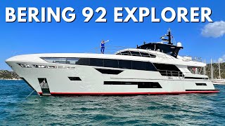 OUR YACHT Build UPDATE amp BERING 92 EXPLORER SuperYacht Tour  EXPEDITION Liveaboard Trawler [upl. by Alletsyrc]