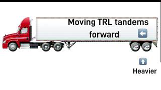 Semi truck weight adjusting explained [upl. by Arreit]