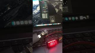 ESP01 ESP01S ESP8266 WiFi NTP TM1637 Digital Clock Arduino IDE [upl. by Olrac]