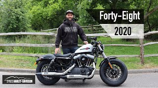 2020 Sportster FortyEight Walkthrough Talkthrough [upl. by Angie358]