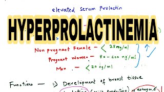 Hyperprolactinemia  Explained in hindi [upl. by Kraus798]