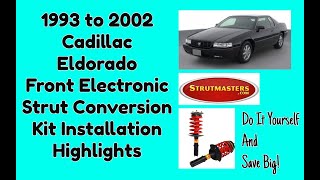 How To Fix The Front Electronic Suspension On A Cadillac Eldorado [upl. by Reppart]