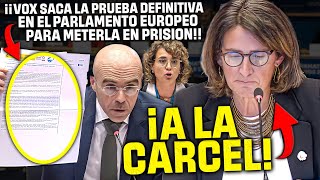 VOX y PP ¡TIRAN DE LA MANTA en el EXAMEN de TERESA RIBERA en el PARLAMENTO EUROPEO ¡¡ES CULPABLE [upl. by Enahpad]