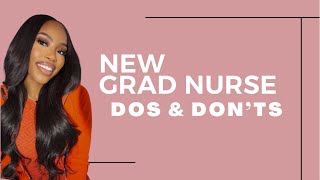 WHAT I WISH I KNEW AS A NEW GRAD REGISTERED NURSE [upl. by Diandre]