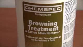 Chemspec Browning  Coffee Stain Remover 378 L [upl. by Eiznik495]