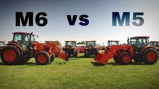 Kubota M Series Tractor Walk Around Comparison M5 vs M6 [upl. by Seton]