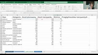 Jak przygotować budżet domowy w Excelu [upl. by Aiveneg961]