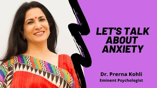 What is anxiety Psychologist Dr Prerna Kohli  PhD explains [upl. by Mavis]