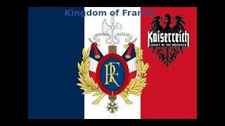 HOI4  Kaiserreich  Kingdom of France  Episode 2 Resurrection [upl. by Kunin652]