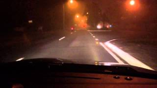 Driving with Osram Fog Breaker For Lights [upl. by Ahsekan31]