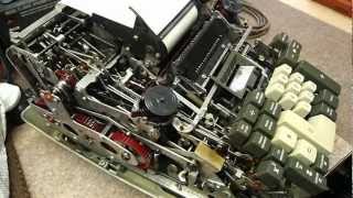 Friden 1217 mechanical calculator [upl. by Llerrehc835]