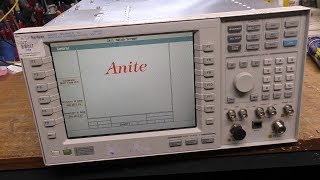 Agilent 8960 communications analyser teardown [upl. by Jeanne]