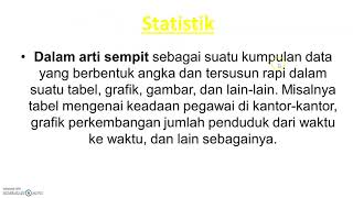 PENGANTAR BIOSTATISTIK KESEHATAN [upl. by Llerdnam]