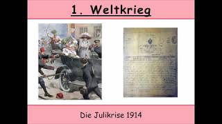 Die Julikrise 1914  Vom Attentat von Sarajevo zum Ausbruch des 1 Weltkriegs [upl. by Thisbee484]