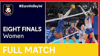 Russia vs Belarus  CEV EuroVolley 2021 Women  Eight Finals [upl. by Nanor438]