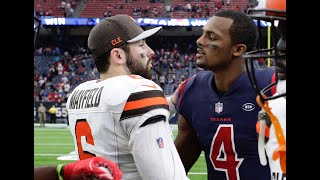 Where Baker Mayfield Deshaun Watson Fall in Comeback Player of the Year Odds  Sports4CLE 7822 [upl. by Abdulla557]