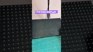 P10 RGB Displaywemos diyprojects [upl. by Hanson]