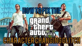 GTA V  How to fix Cant change character Glitch  Online Problem [upl. by Lindsay]