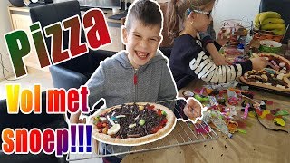 PIZZA MET SNOEP MAKEN  KOETKITCHEN MET PAPA  KOETLIFE VLOG [upl. by Emersen943]