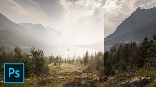 Move 2 Sliders to Create Dreamy Fog in Photoshop [upl. by Sussna]