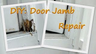 DIY Door Jamb Repair [upl. by Zednanref]