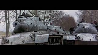 Battle of the Bulge 1965 Blasting Tank off the Bridge  50fps 1080p HD [upl. by Peper]