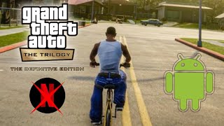 COMO PODER JUGAR GTA DEFINITIVE EDITION EN MOVIL SIN NETFLIX Requisitos y Más Link de APK [upl. by Gottfried]