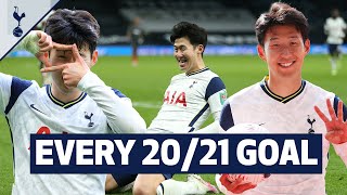 Heungmin Sons best ever goalscoring season Every goal from Sonnys 2021 campaign 🇰🇷 손흥민 [upl. by Hailat]