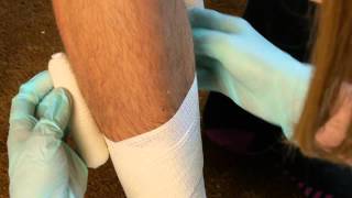 How To Video Figure of Eight Bandage [upl. by Robaina]