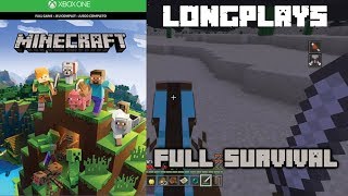 Minecraft  longplay Full Game Xbox one Walkthrough No Commentary [upl. by Marie-Jeanne158]