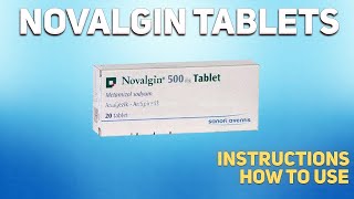 Novalgin tablets how to use Uses Dosage Side Effects Contraindications [upl. by Adnor259]