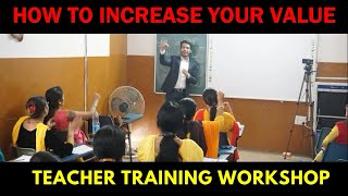 Teacher Training Workshop  TIPS TO INCREASE YOUR VALUE  SYNONYM SOLUTIONS [upl. by Winne]