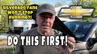 Silverado Radiator Fan Wont Turn Off This is THE fix MCG video 141 [upl. by Dermott]