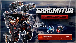 WR 🔥 4X Gargantua 355 DMG w NA – Titan Gameplay  War Robots [upl. by Hortense]