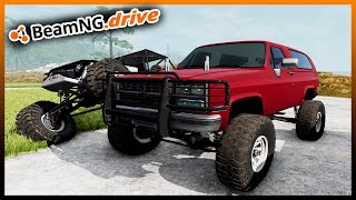 BeamNGdrive MP  TOUGH TRUCK CHALLENGE FULL SEND [upl. by Ardle]