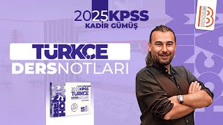 36 KPSS Türkçe  Paragraf  Kadir GÜMÜŞ  2025 [upl. by Yannodrahc]