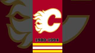 Calgary Flames Logo History 19722024 [upl. by Ennayoj732]