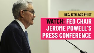 Watch Live Federal Reserve Chairman Powell Holds Press Conference After Policy Meeting [upl. by Wil]