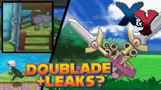 Pokémon X and Y  New Evolution Doublade  Leaked Pokémon Speculation [upl. by Nuahc]