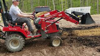 Massey Ferguson GC1715 Great Small Farm Tractor [upl. by Marchak362]