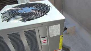 HVAC Heat pump install with construction blooper [upl. by Arik539]