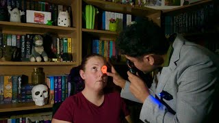 Clinical Eye Skills Ophthalmoscopy ASMR vibe [upl. by Tyree]