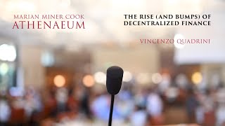 The Rise and Bumps of Decentralized Finance  Vincenzo Quadrini [upl. by Hitt]