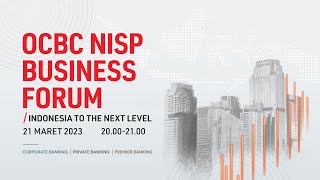 OCBC NISP BUSINESS FORUM  Gala Dinner [upl. by Noiek]