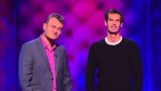 Andy Murray  what he really thinks  Sport Relief 2014 [upl. by Tonry904]