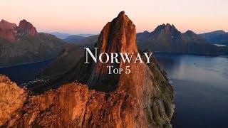 Top 5 Places to Visit In Northern Norway [upl. by Wendel]