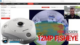 Hikvision 12MP Fisheye Camera Extensive Guide [upl. by Nimsaj304]