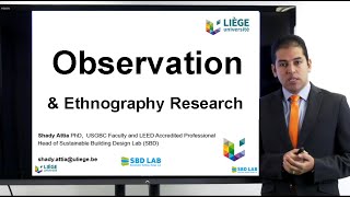 Observation amp Ethnography Research [upl. by Leahey536]