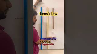 lenzs law Short lenzlaw physics [upl. by Marra681]