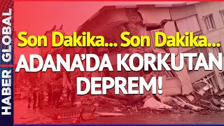 SON DAKİKA Adanada Korkutan Deprem [upl. by Nennahs]